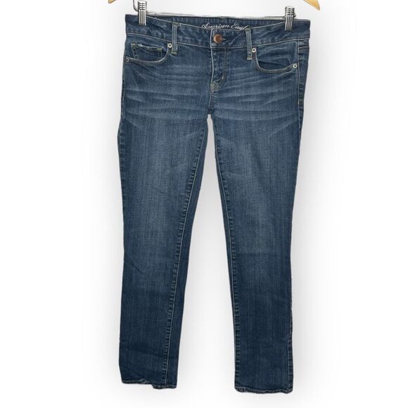 American Eagle skinny Jeans size 4 Short - Picture 1 of 5